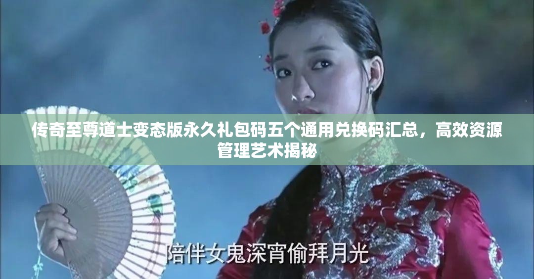 傳奇至尊道士變態(tài)版永久禮包碼五個(gè)通用兌換碼匯總，高效資源管理藝術(shù)揭秘