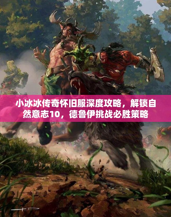 小冰冰傳奇懷舊服深度攻略，解鎖自然意志10，德魯伊挑戰(zhàn)必勝策略