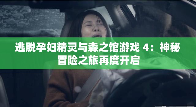 逃脫孕婦精靈與森之館游戲 4：神秘冒險之旅再度開啟