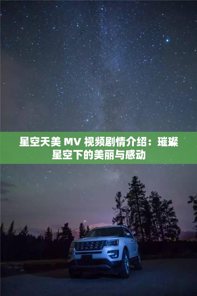 星空天美 MV 視頻劇情介紹：璀璨星空下的美麗與感動(dòng)