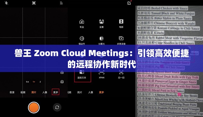 獸王 Zoom Cloud Meetings：引領(lǐng)高效便捷的遠(yuǎn)程協(xié)作新時(shí)代