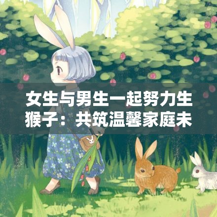 女生與男生一起努力生猴子：共筑溫馨家庭未來