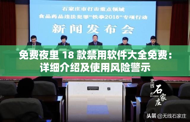 免費夜里 18 款禁用軟件大全免費：詳細介紹及使用風險警示