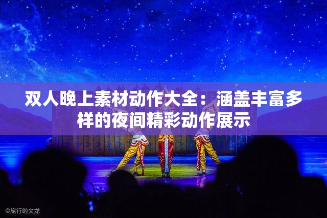 雙人晚上素材動作大全：涵蓋豐富多樣的夜間精彩動作展示