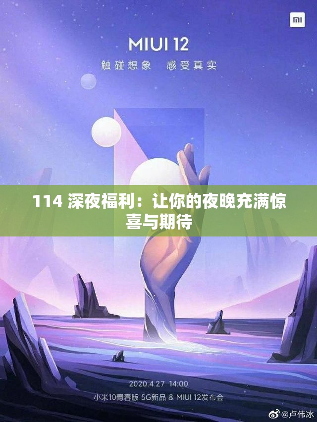 114 深夜福利：讓你的夜晚充滿驚喜與期待