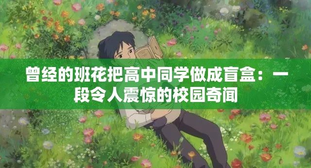曾經(jīng)的班花把高中同學(xué)做成盲盒：一段令人震驚的校園奇聞