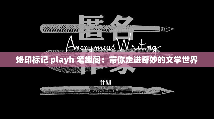 烙印標(biāo)記 playh 筆趣閣：帶你走進(jìn)奇妙的文學(xué)世界