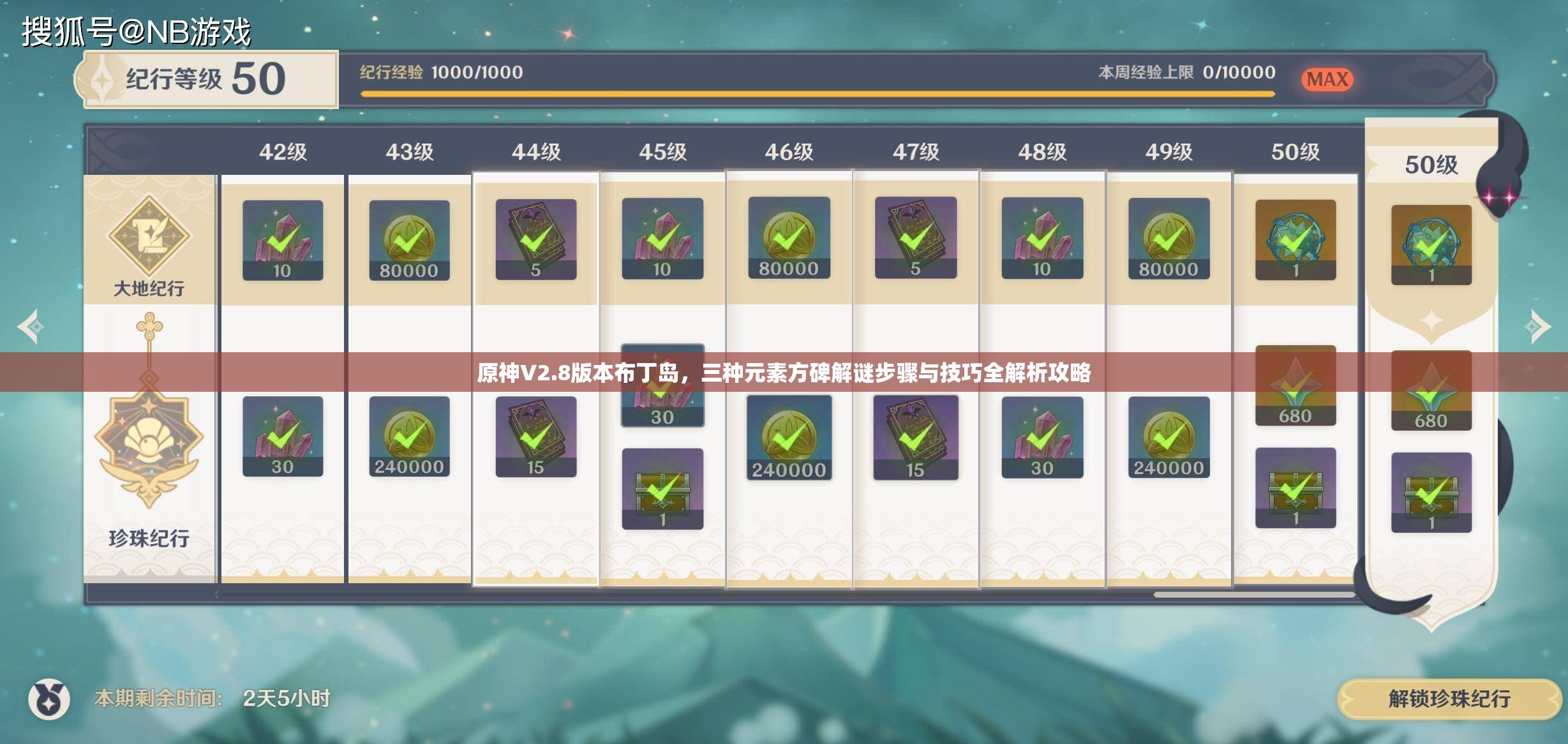 原神V2.8版本布丁島，三種元素方碑解謎步驟與技巧全解析攻略