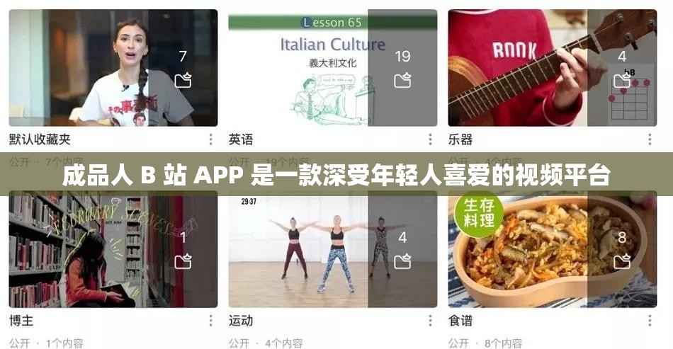 成品人 B 站 APP 是一款深受年輕人喜愛(ài)的視頻平臺(tái)