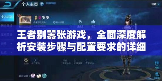 王者別囂張游戲，全面深度解析安裝步驟與配置要求的詳細(xì)說(shuō)明