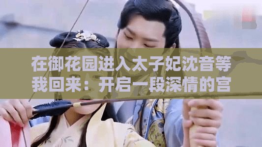 在御花園進(jìn)入太子妃沈音等我回來(lái)：開啟一段深情的宮廷之約