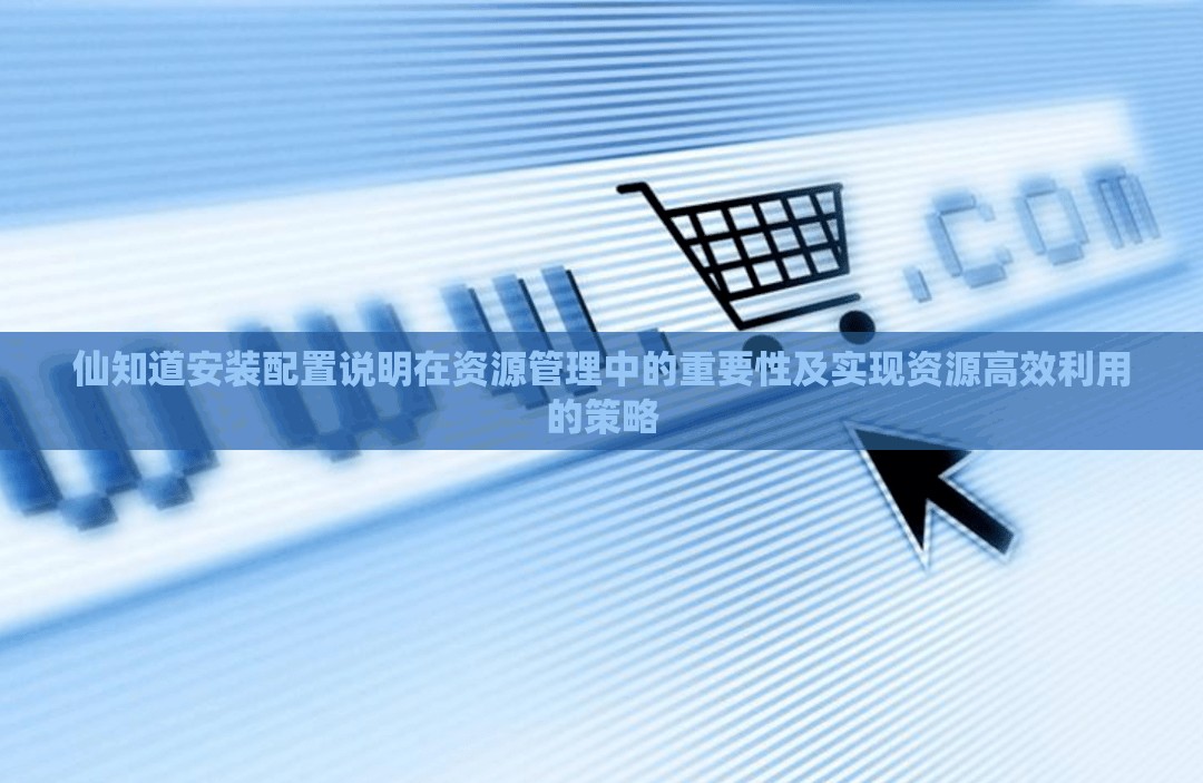仙知道安裝配置說明在資源管理中的重要性及實現(xiàn)資源高效利用的策略