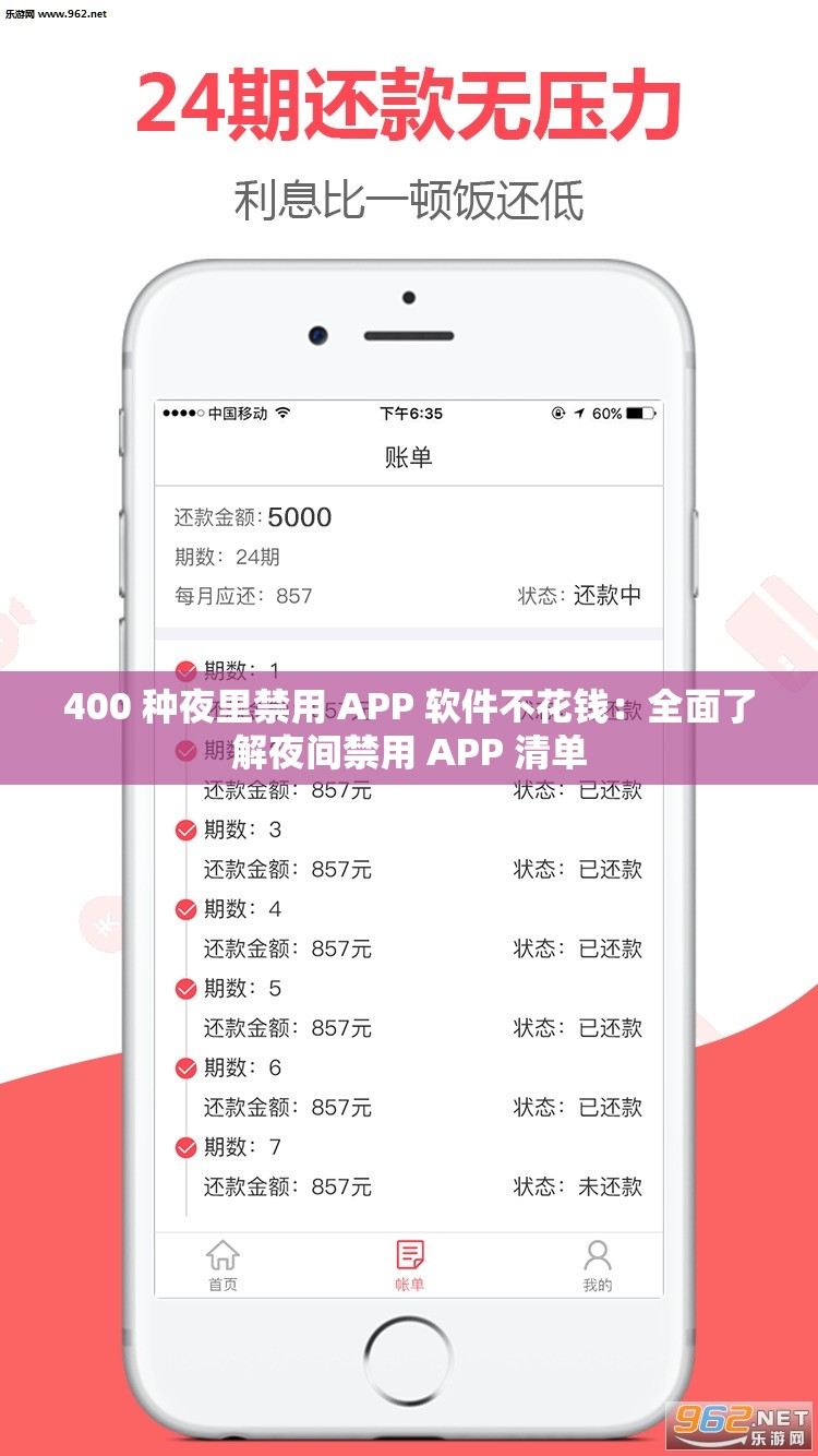 400 種夜里禁用 APP 軟件不花錢：全面了解夜間禁用 APP 清單