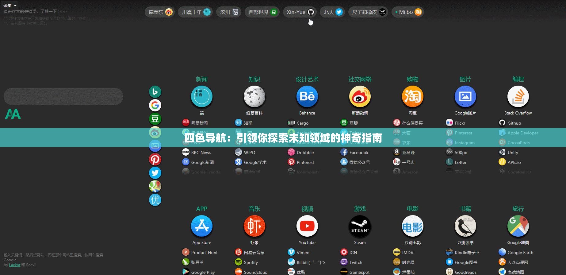 四色導航：引領你探索未知領域的神奇指南