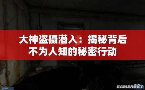 大神盜攝潛入：揭秘背后不為人知的秘密行動