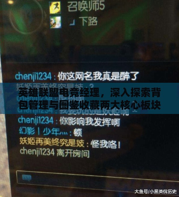 英雄聯(lián)盟電競經(jīng)理，深入探索背包管理與圖鑒收藏兩大核心板塊