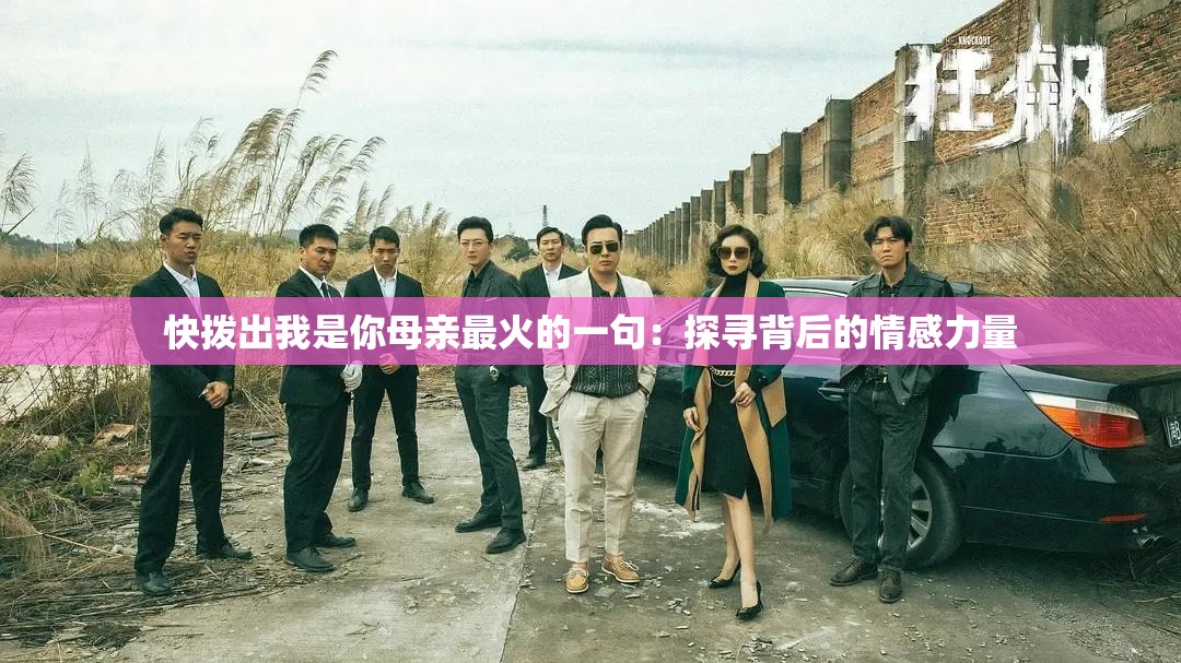 快撥出我是你母親最火的一句：探尋背后的情感力量