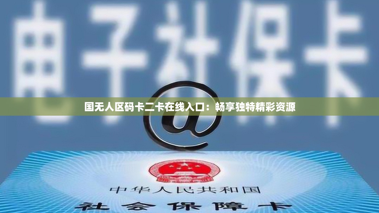 國無人區(qū)碼卡二卡在線入口：暢享獨特精彩資源