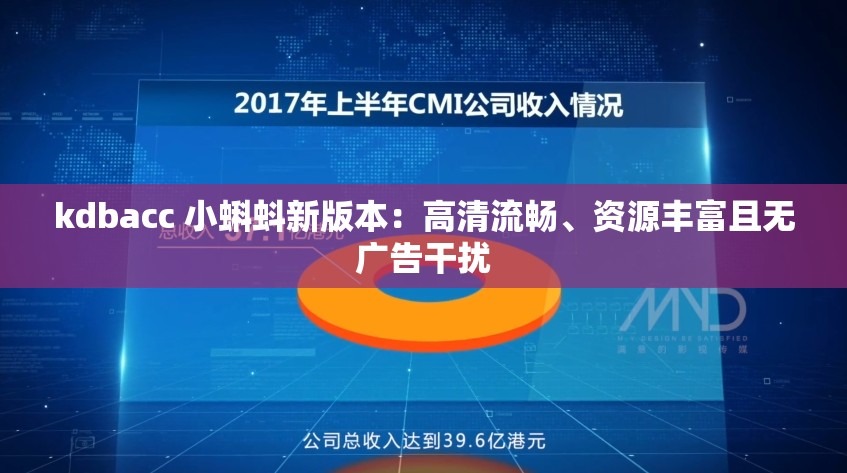 kdbacc 小蝌蚪新版本：高清流暢、資源豐富且無廣告干擾