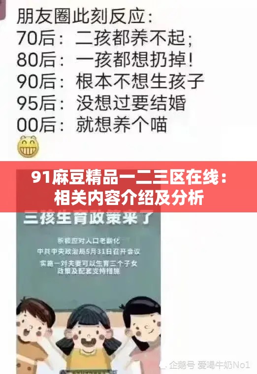91麻豆精品一二三區(qū)在線：相關(guān)內(nèi)容介紹及分析