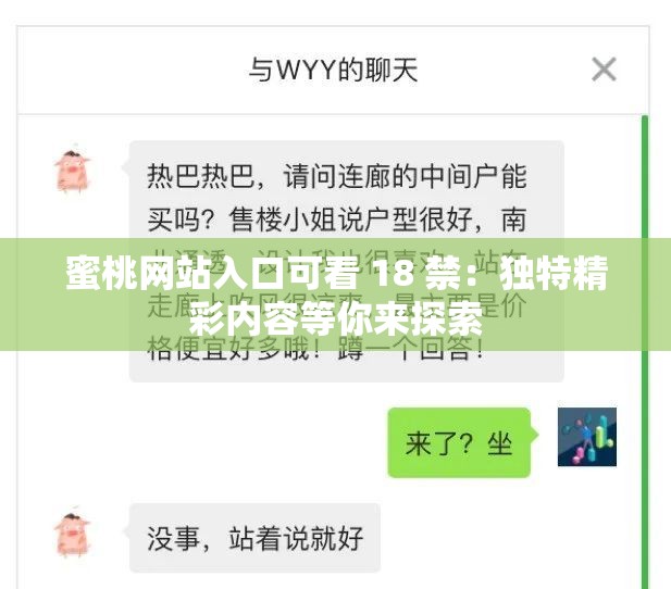 蜜桃網站入口可看 18 禁：獨特精彩內容等你來探索