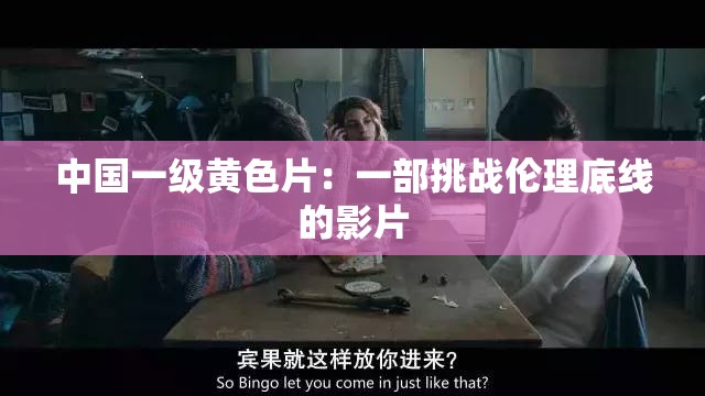 中國一級黃色片：一部挑戰(zhàn)倫理底線的影片