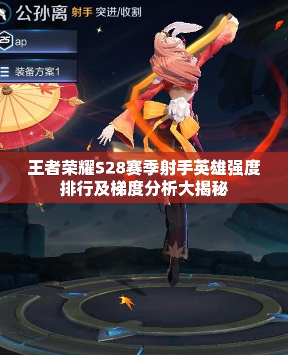 王者榮耀S28賽季射手英雄強度排行及梯度分析大揭秘