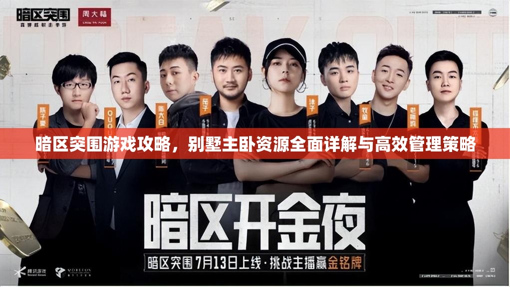 暗區(qū)突圍游戲攻略，別墅主臥資源全面詳解與高效管理策略