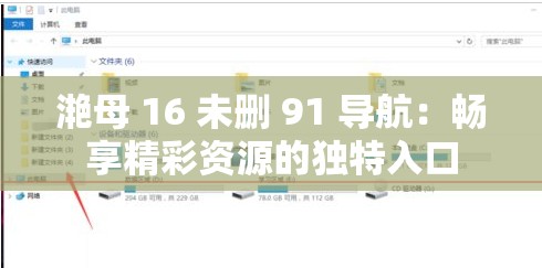 滟母 16 未刪 91 導(dǎo)航：暢享精彩資源的獨(dú)特入口