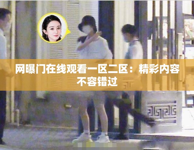 網(wǎng)曝門在線觀看一區(qū)二區(qū)：精彩內(nèi)容不容錯過