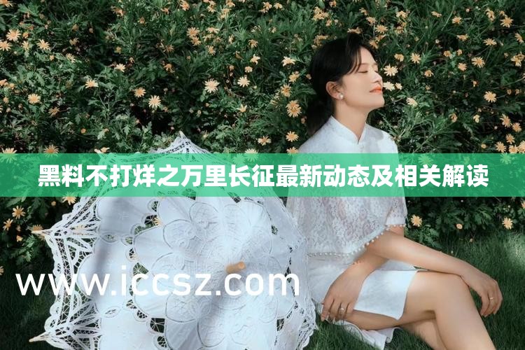 黑料不打烊之萬里長征最新動(dòng)態(tài)及相關(guān)解讀