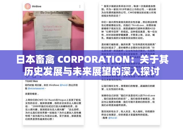 日本畜禽 CORPORATION：關(guān)于其歷史發(fā)展與未來展望的深入探討