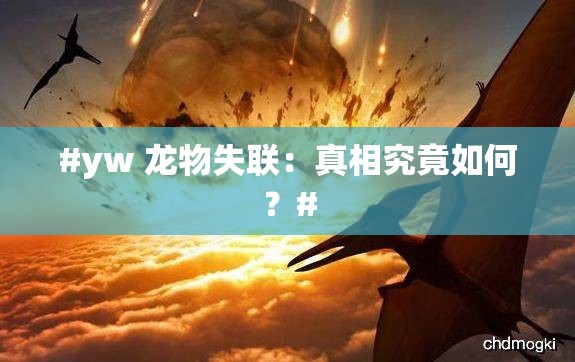 #yw 龍物失聯(lián)：真相究竟如何？#