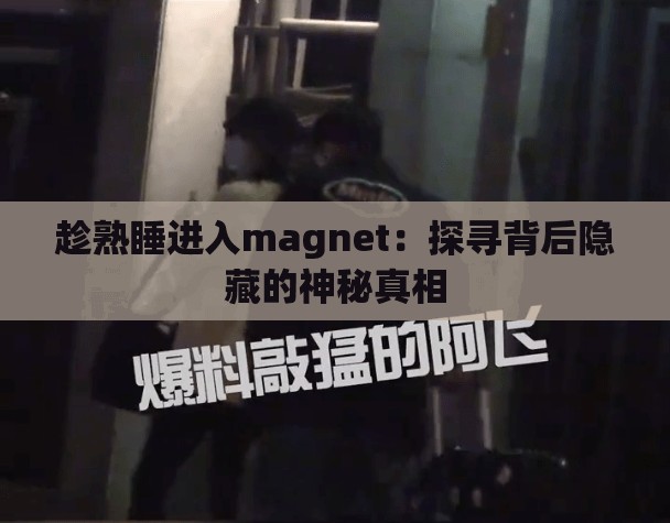 趁熟睡進入magnet：探尋背后隱藏的神秘真相