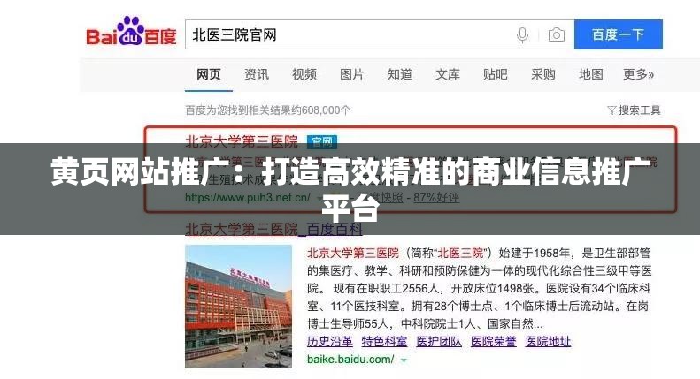 黃頁網(wǎng)站推廣：打造高效精準(zhǔn)的商業(yè)信息推廣平臺