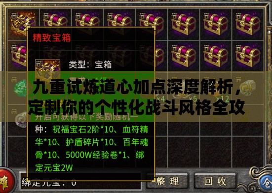 九重試煉道心加點深度解析，定制你的個性化戰(zhàn)斗風格全攻略