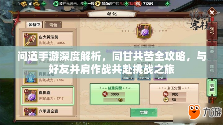 問道手游深度解析，同甘共苦全攻略，與好友并肩作戰(zhàn)共赴挑戰(zhàn)之旅