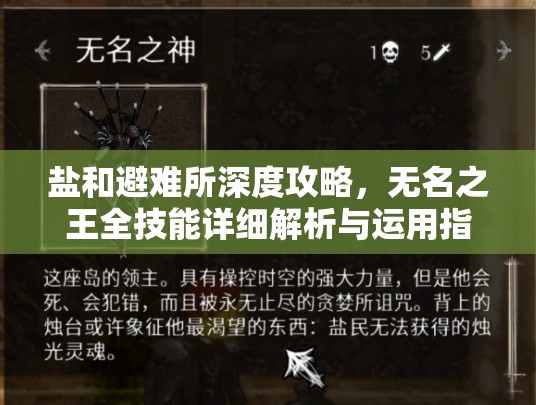 鹽和避難所深度攻略，無(wú)名之王全技能詳細(xì)解析與運(yùn)用指南
