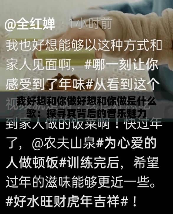 我好想和你做好想和你做是什么歌：探尋其背后的音樂(lè)魅力