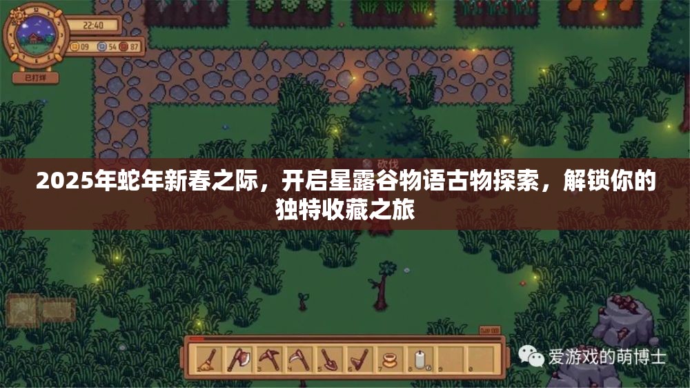 2025年蛇年新春之際，開啟星露谷物語古物探索，解鎖你的獨特收藏之旅