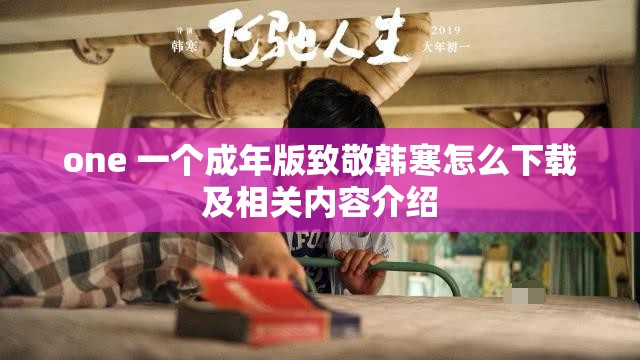 one 一個(gè)成年版致敬韓寒怎么下載及相關(guān)內(nèi)容介紹