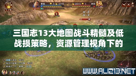 三國志13大地圖戰(zhàn)斗精髓及低戰(zhàn)損策略，資源管理視角下的關(guān)鍵要點解析