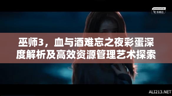 巫師3，血與酒難忘之夜彩蛋深度解析及高效資源管理藝術(shù)探索