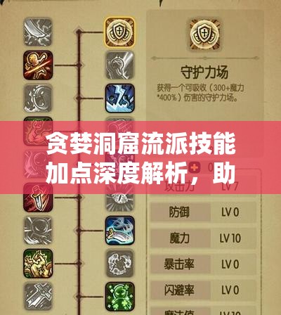 貪婪洞窟流派技能加點(diǎn)深度解析，助你打造個(gè)性化專屬冒險(xiǎn)之旅