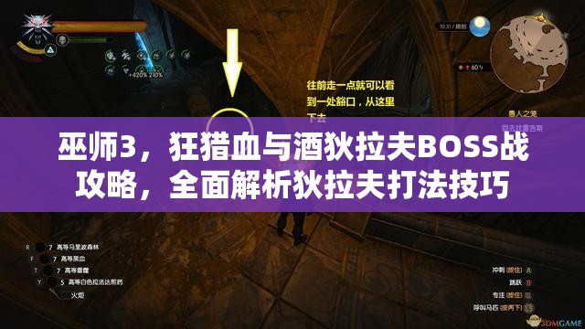 巫師3，狂獵血與酒狄拉夫BOSS戰(zhàn)攻略，全面解析狄拉夫打法技巧