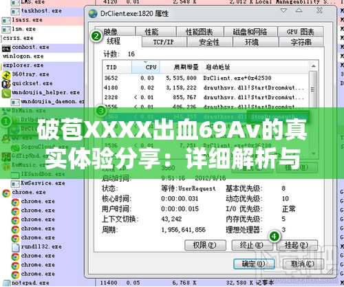 破苞XXXX出血69Av的真實體驗分享：詳細解析與用戶反饋