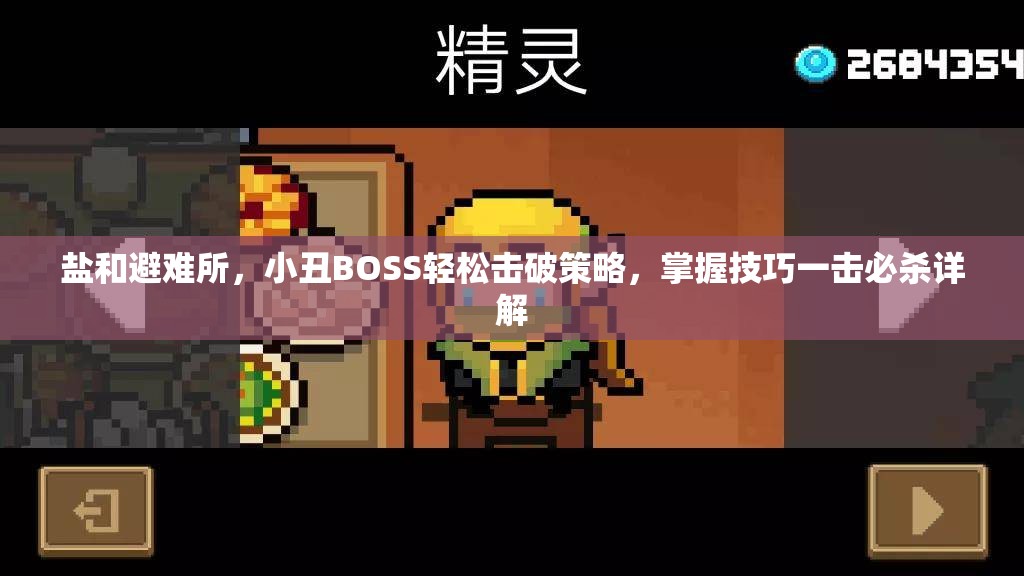 鹽和避難所，小丑BOSS輕松擊破策略，掌握技巧一擊必殺詳解