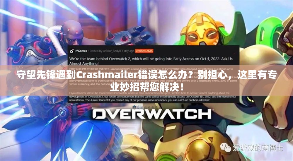 守望先鋒遇到Crashmailer錯誤怎么辦？別擔(dān)心，這里有專業(yè)妙招幫您解決！