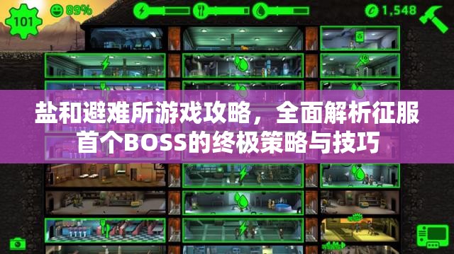 鹽和避難所游戲攻略，全面解析征服首個BOSS的終極策略與技巧