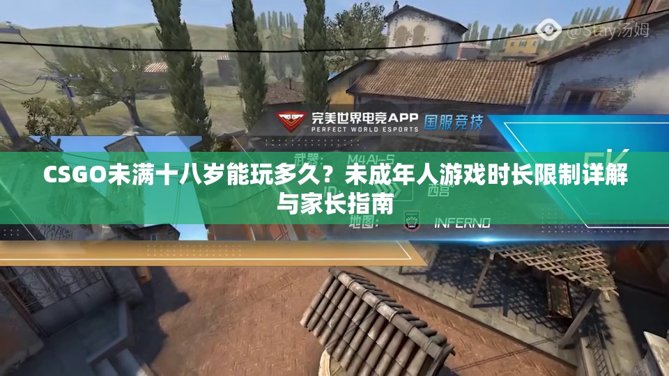 CSGO未滿十八歲能玩多久？未成年人游戲時長限制詳解與家長指南